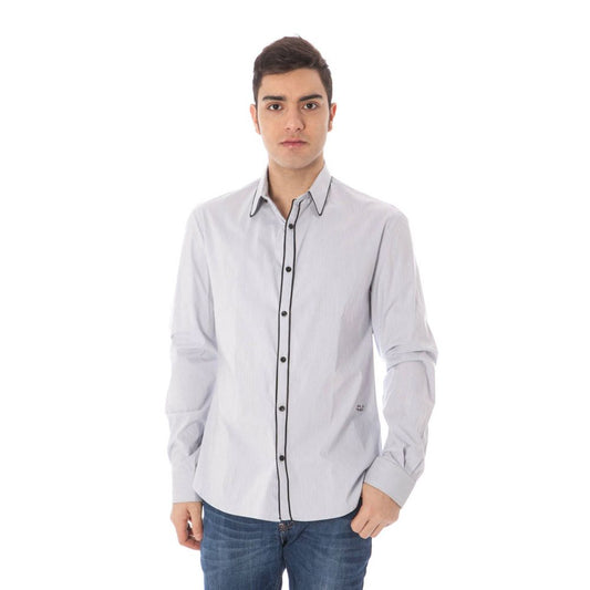 Azzurro Cotton Men Shirt