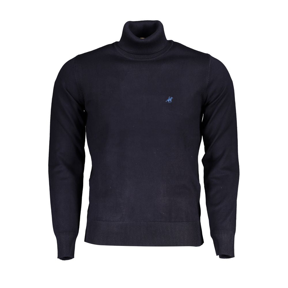 Blue Nylon Sweater