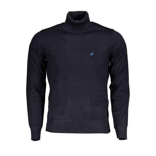 Blue Nylon Sweater