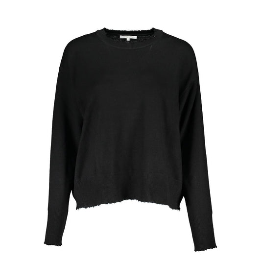 Black Fabric Sweater
