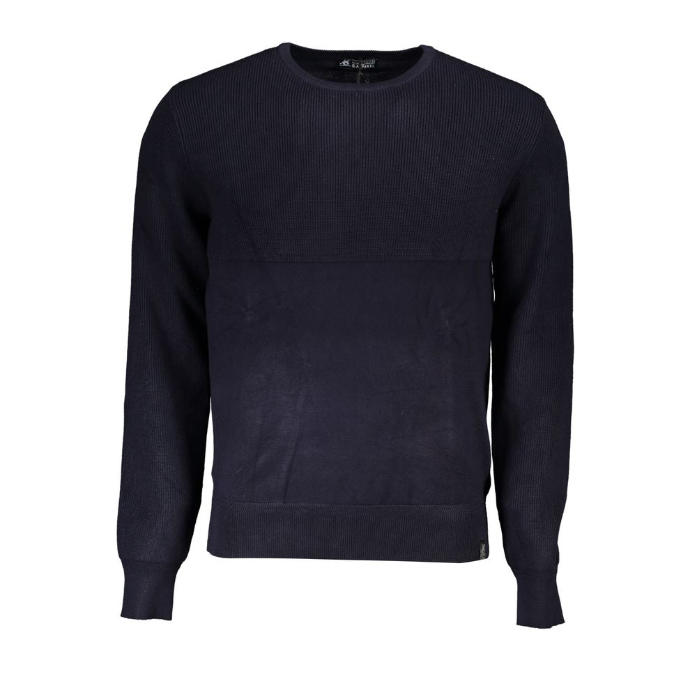 Blue Nylon Sweater