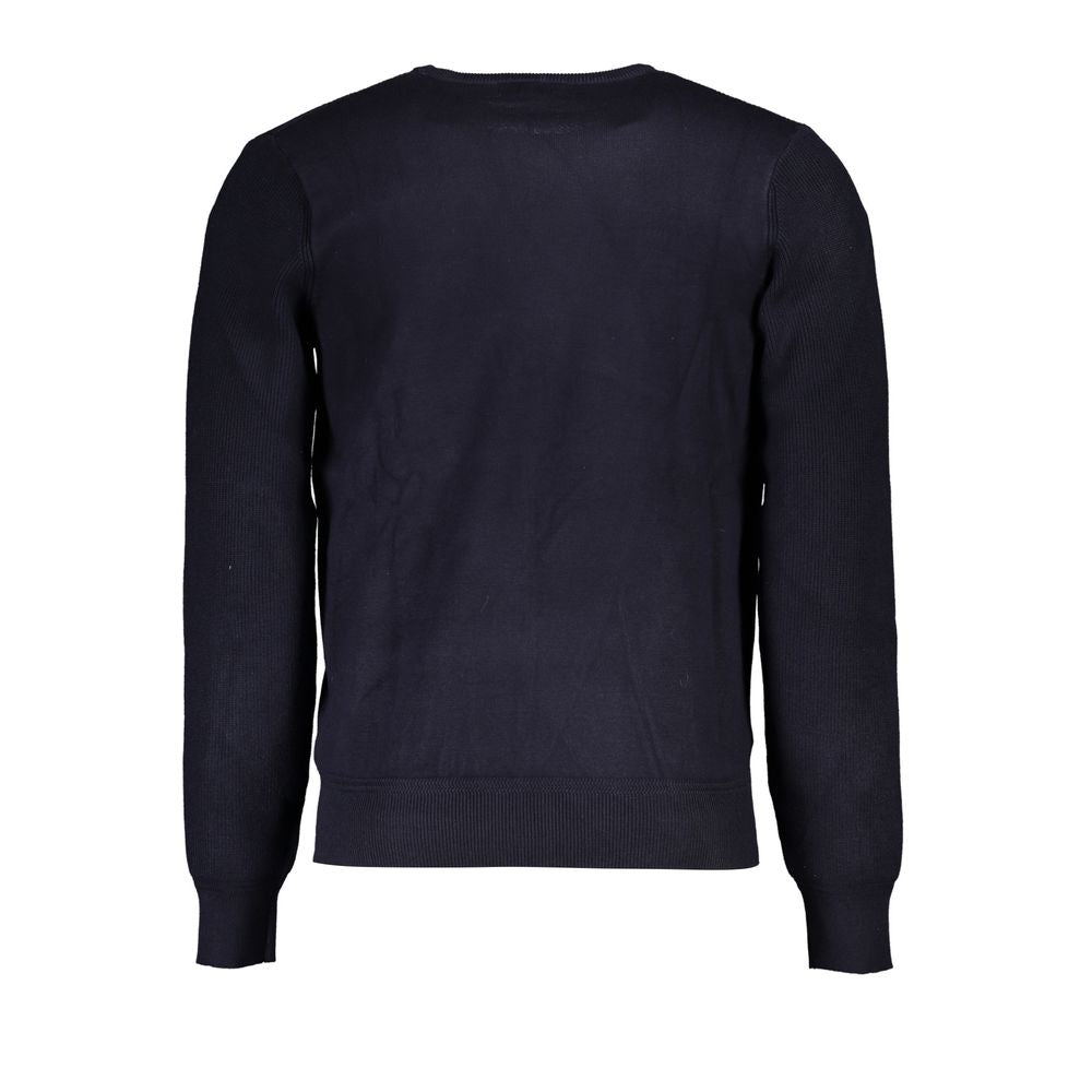 Blue Nylon Sweater
