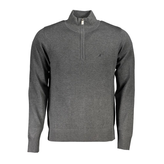 Gray Nylon Sweater