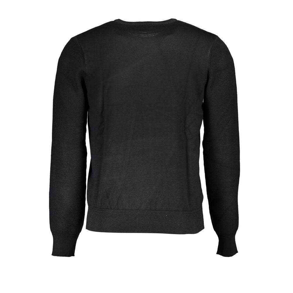 Black Nylon Sweater