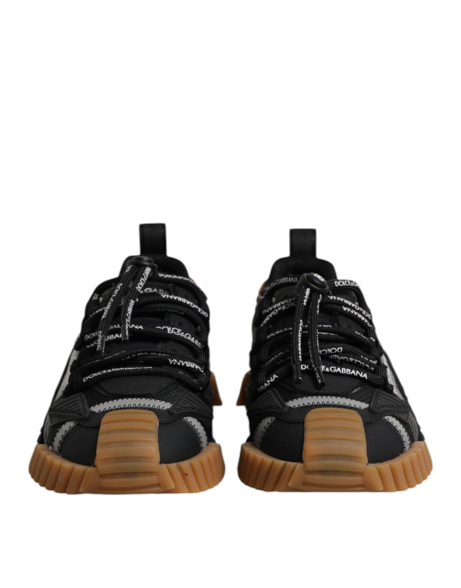 Black NS1 Lace Up Low Top Men Sneakers Shoes