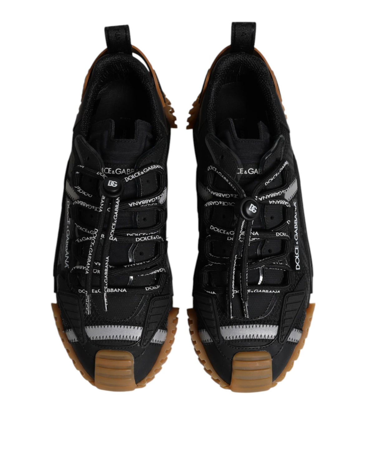 Black NS1 Lace Up Low Top Men Sneakers Shoes