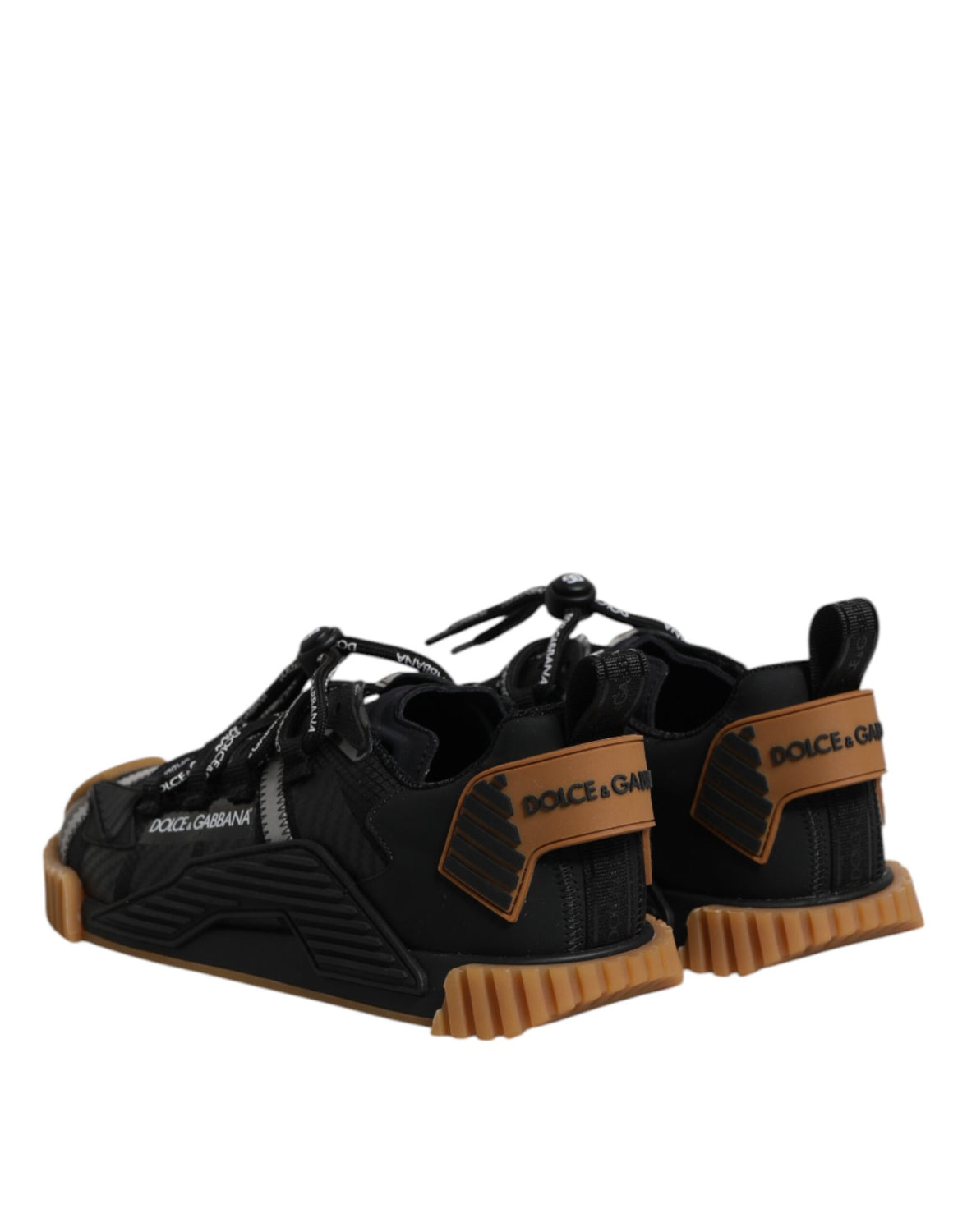 Black NS1 Lace Up Low Top Men Sneakers Shoes