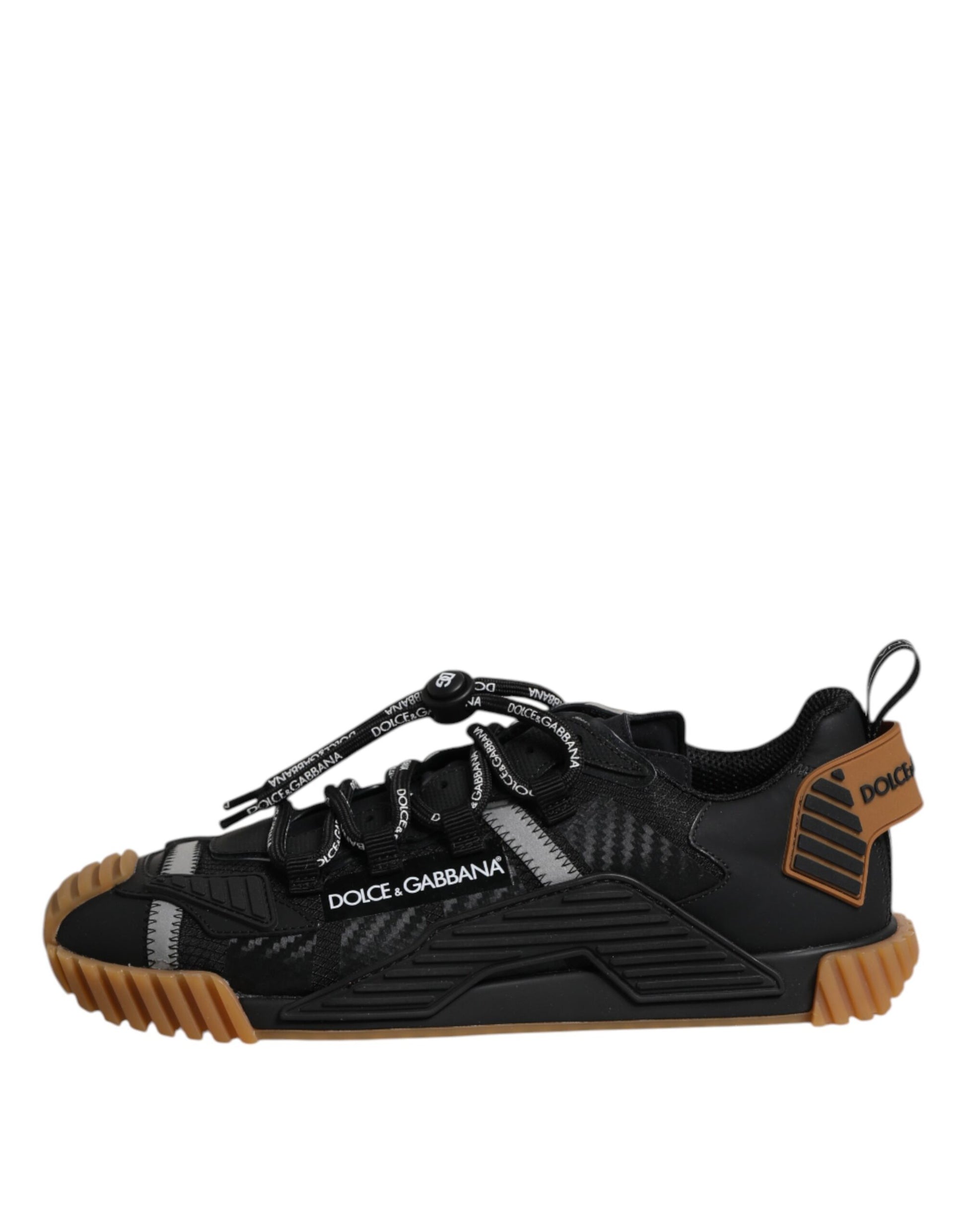 Black NS1 Lace Up Low Top Men Sneakers Shoes