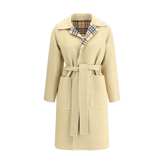 Beige Wool Coat