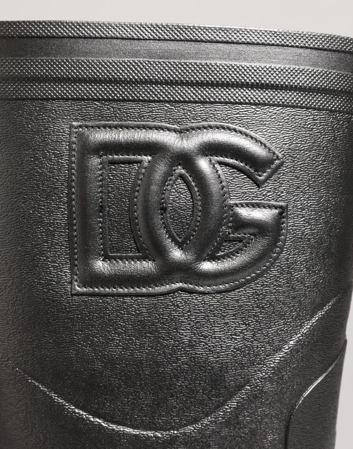 Black Argento Pull On Rain Boots Shoes