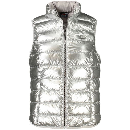 Gray Polyamide Women Jacket