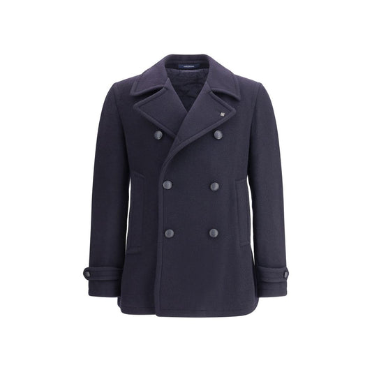Blue Wool Coat