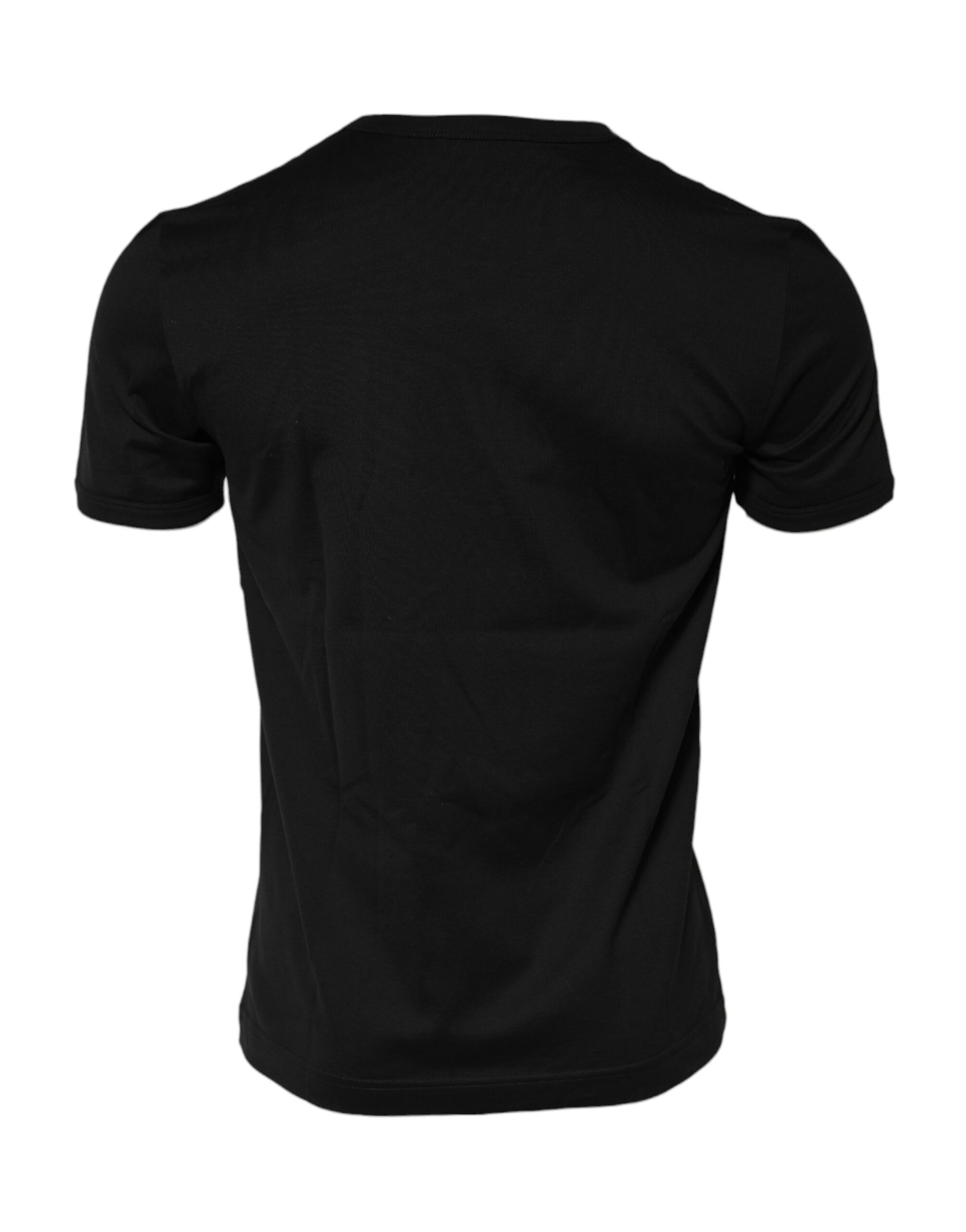 Black #DGLovesDubai Cotton Crew Neck T-shirt