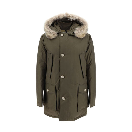 Bicolor Cotton Parka