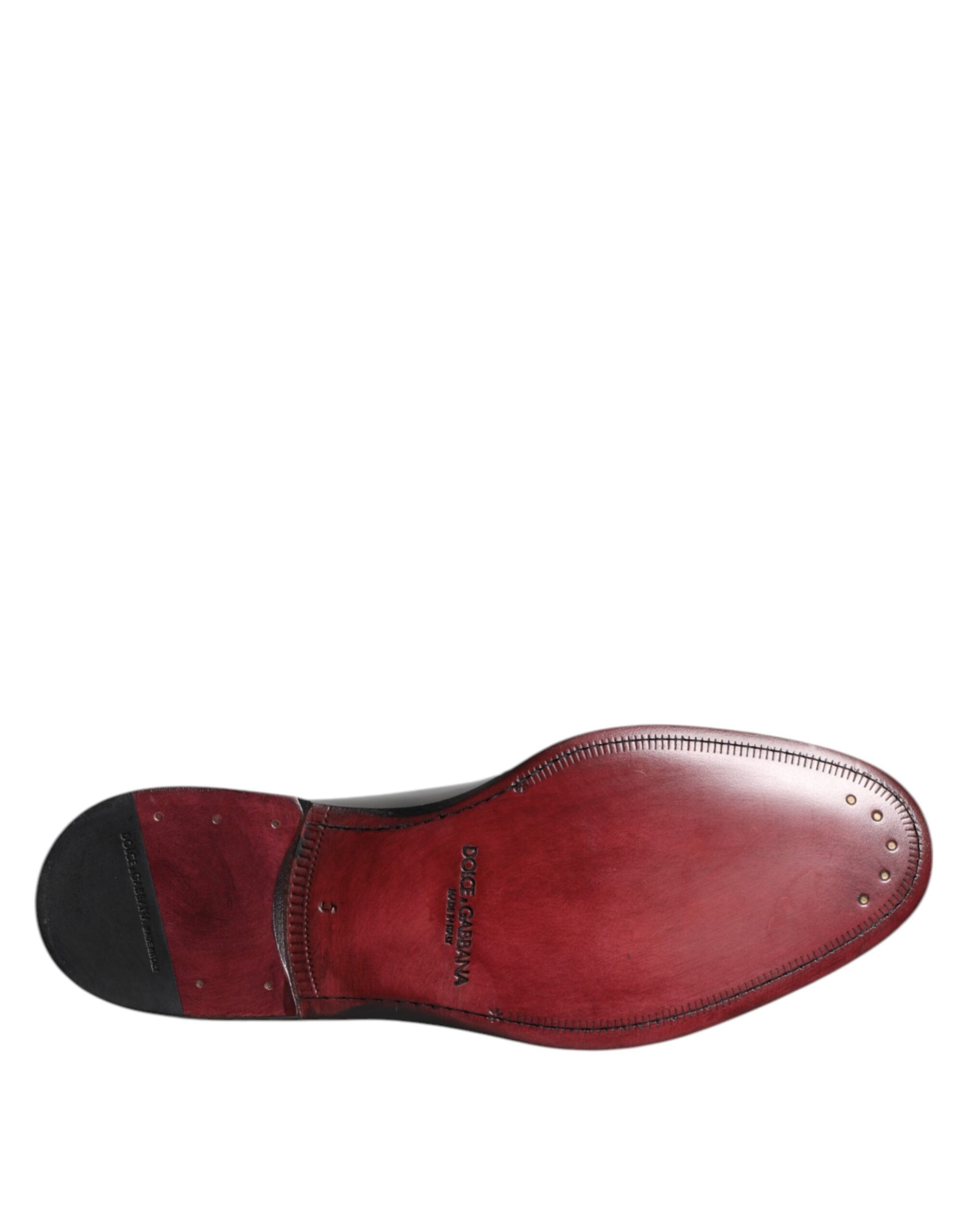 Black Calf Leather Lace Up Dress Shoes