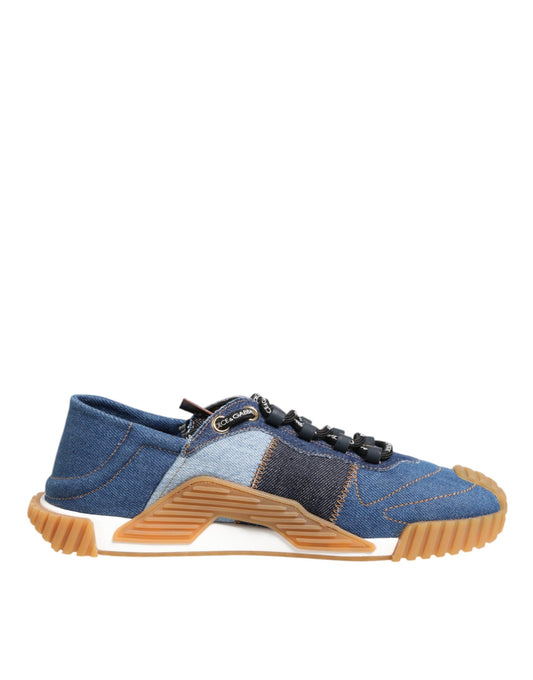 Blue Lace Up Low Top NS1 Sneakers Shoes