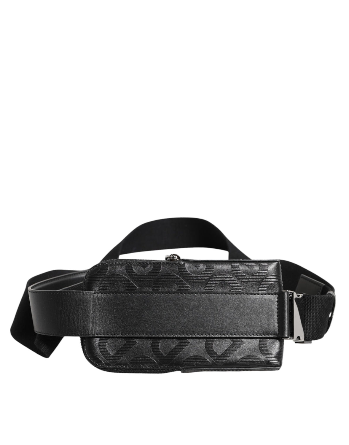 Gray DG Logo Mania Purse Phone Belt Waist Men Borse Bag