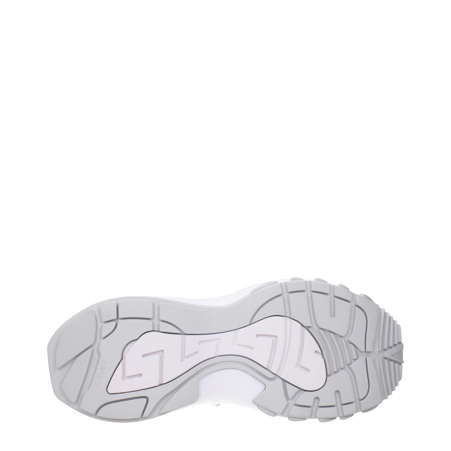 White Fabric Athletic Sneakers