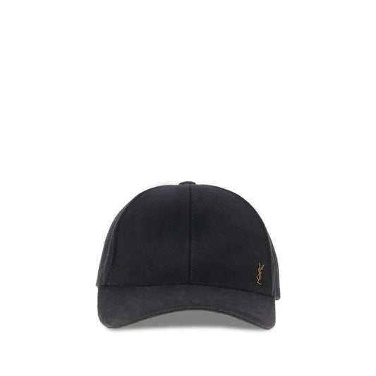 Black Wool Cap (Baseball Hat)
