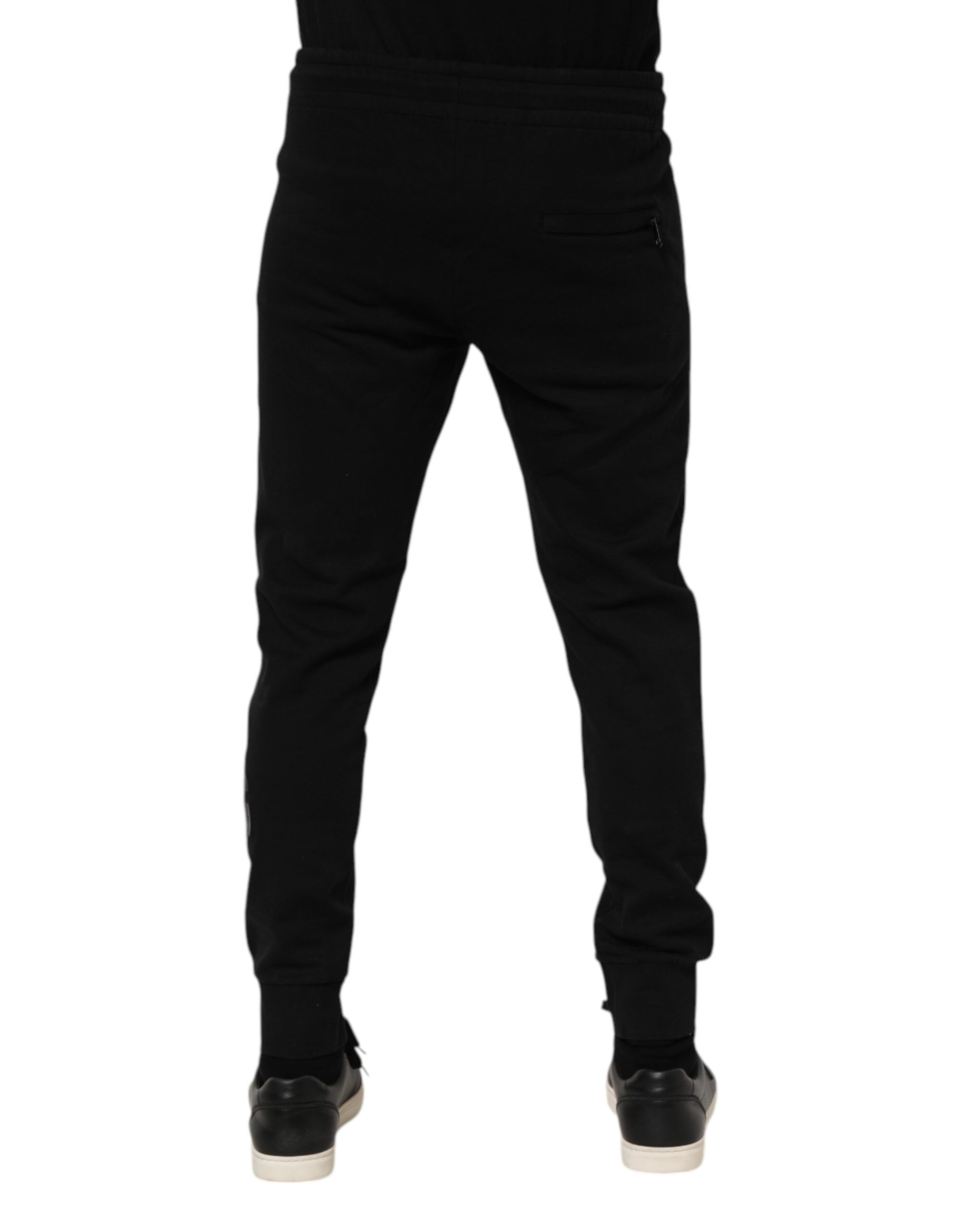 Black Cotton Jogger Jogging Men Trouser Pants