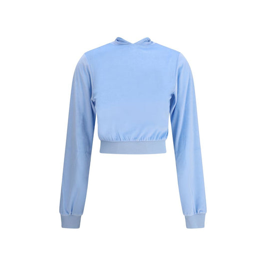 Light Blue Triacetate Top