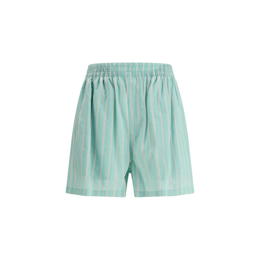Green Copper Bermuda Shorts