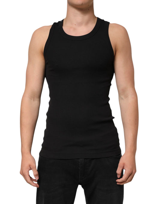 Black Tank Sleeveless Underwear Men T-shirt