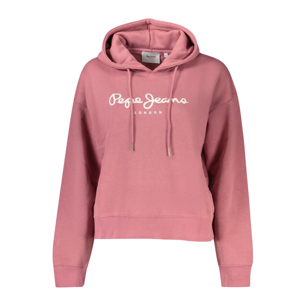 Pink Cotton Women Sweater