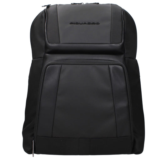 Black Nylon Backpack