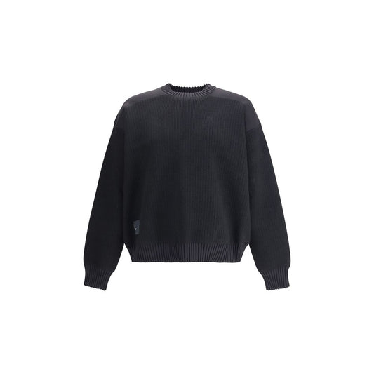 Black Wool Sweatshirt