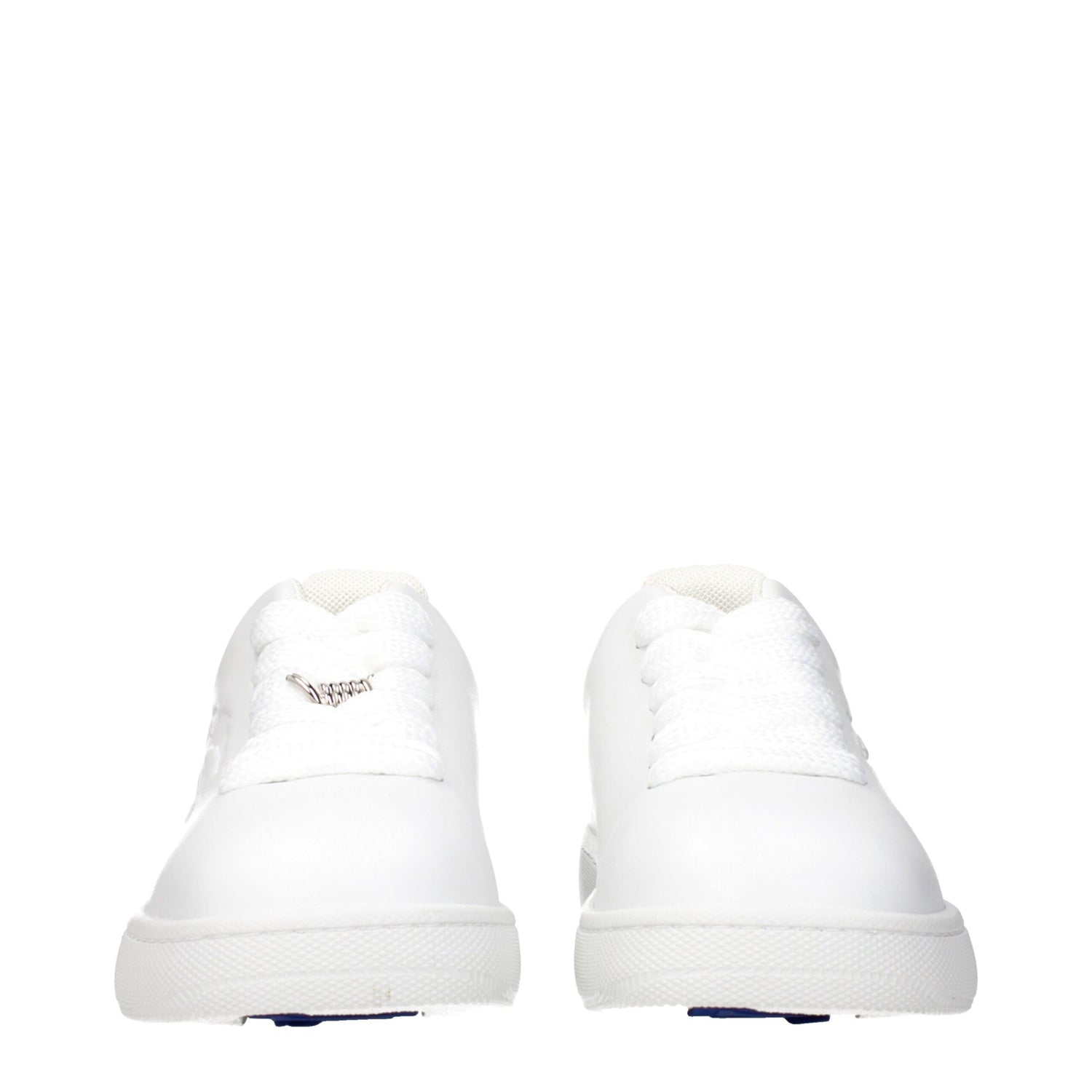 White Leather Low Tops