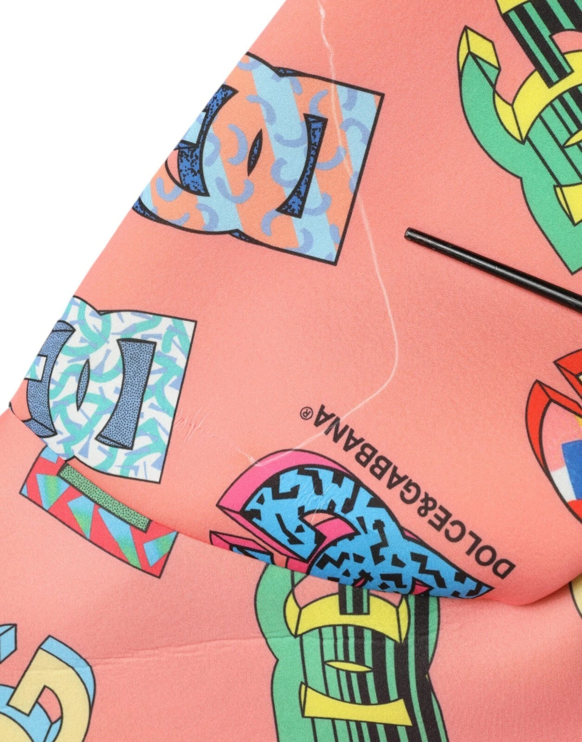 Salmon Pink Logo Print Sweatshirt Sweater
