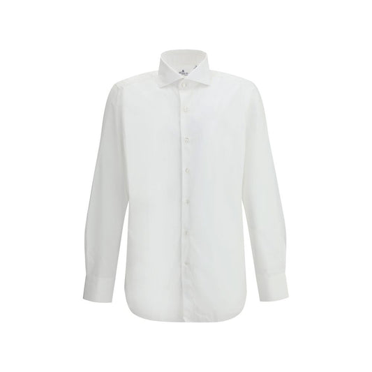 White Cotton Dress Shirt