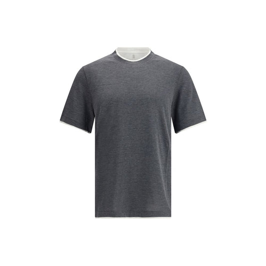 Gray Cotton T-Shirt