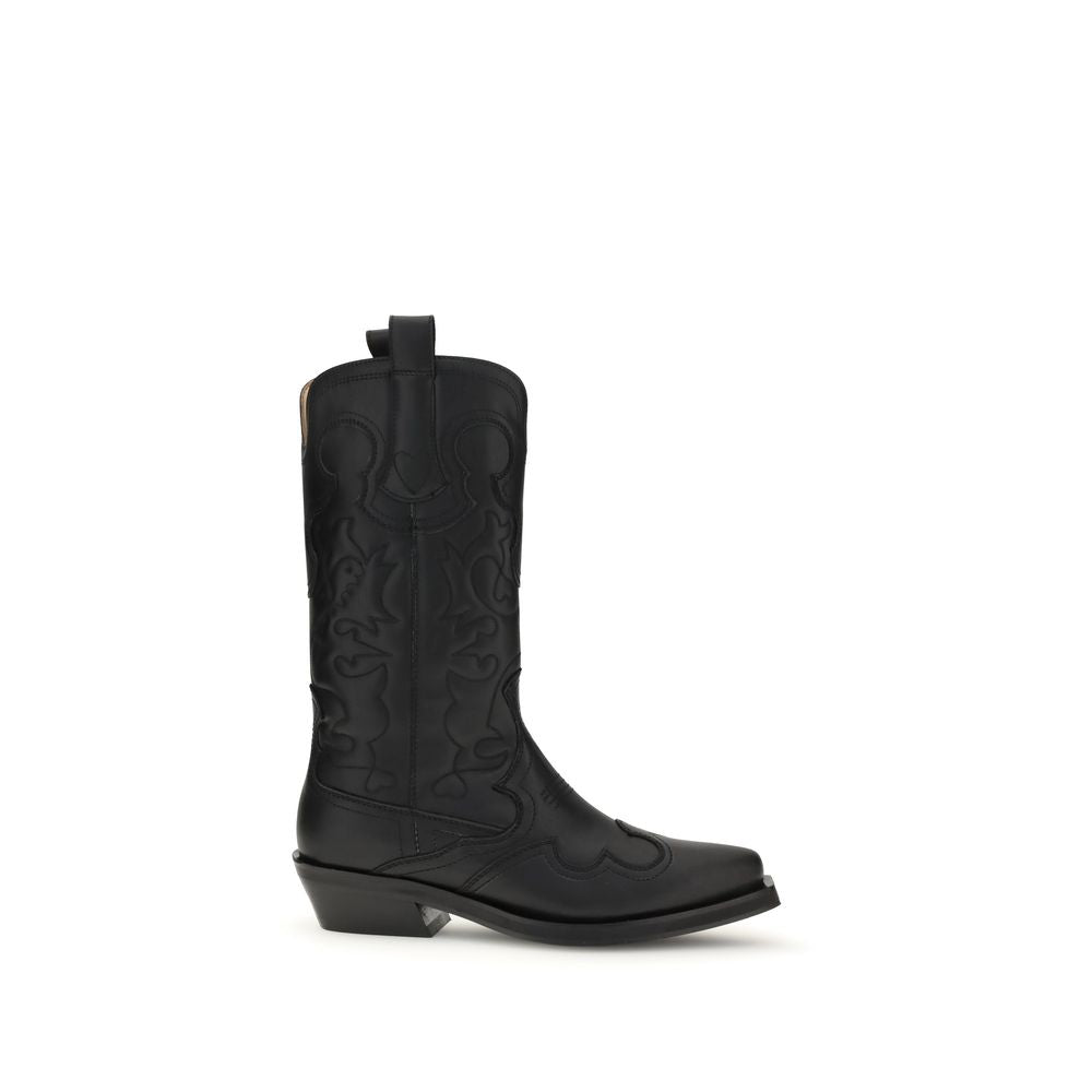 Embroidered Western Boots