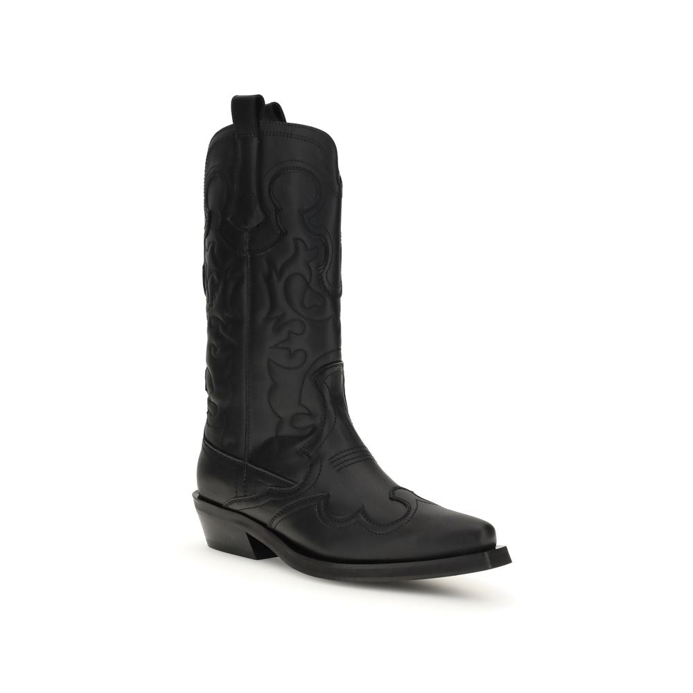 Embroidered Western Boots