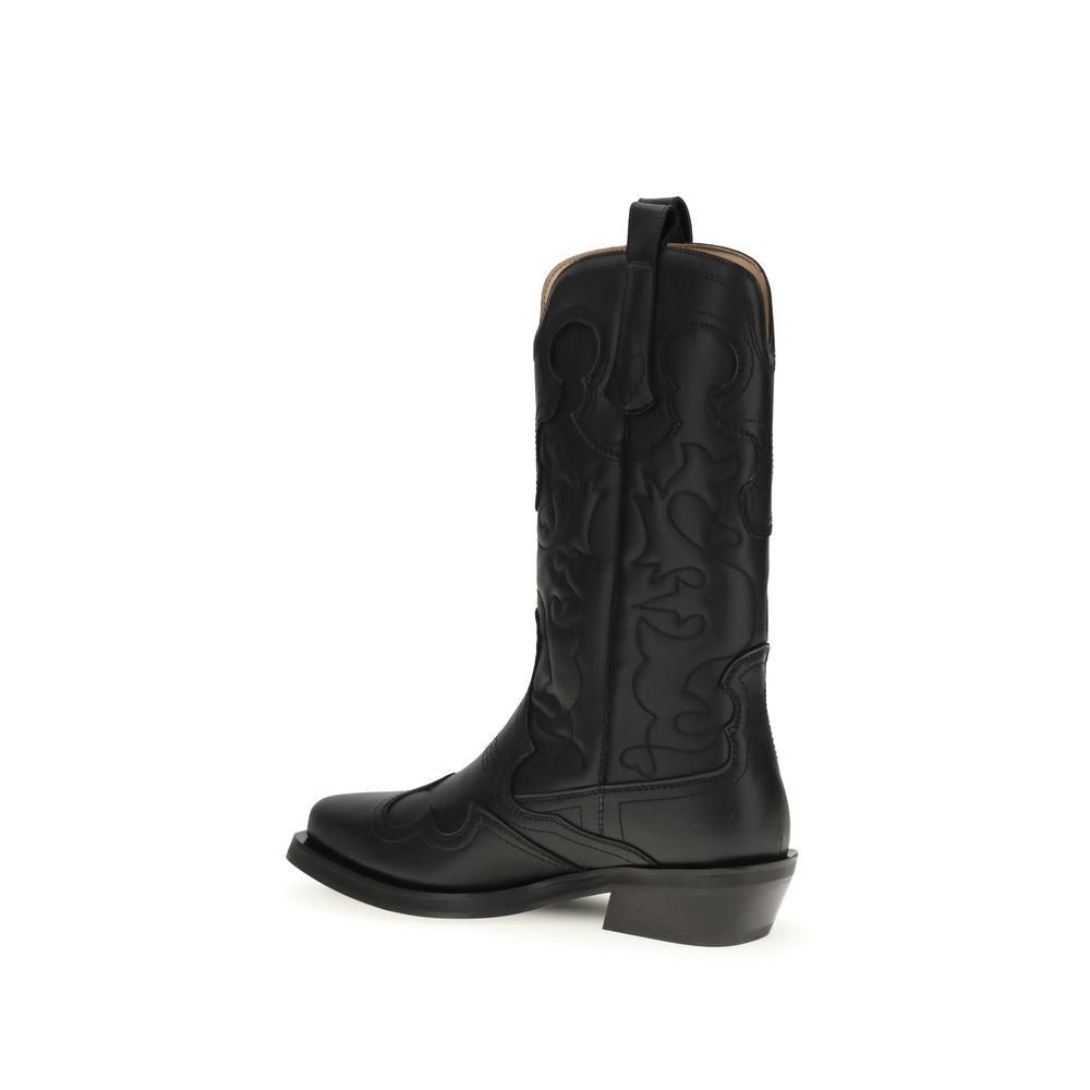 Embroidered Western Boots