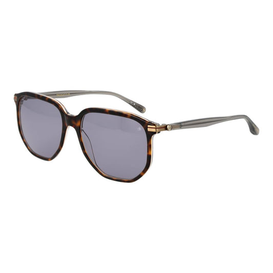 Brown Metal Sunglasses
