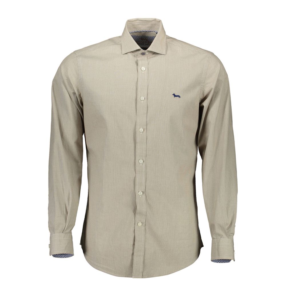 Beige Cotton Shirt