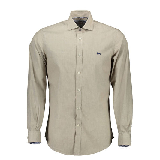 Beige Cotton Shirt