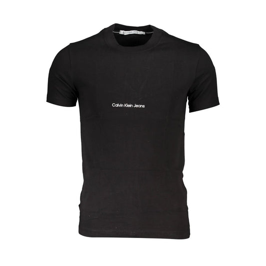Black Cotton T-Shirt