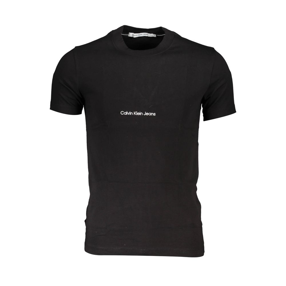 Black Cotton T-Shirt