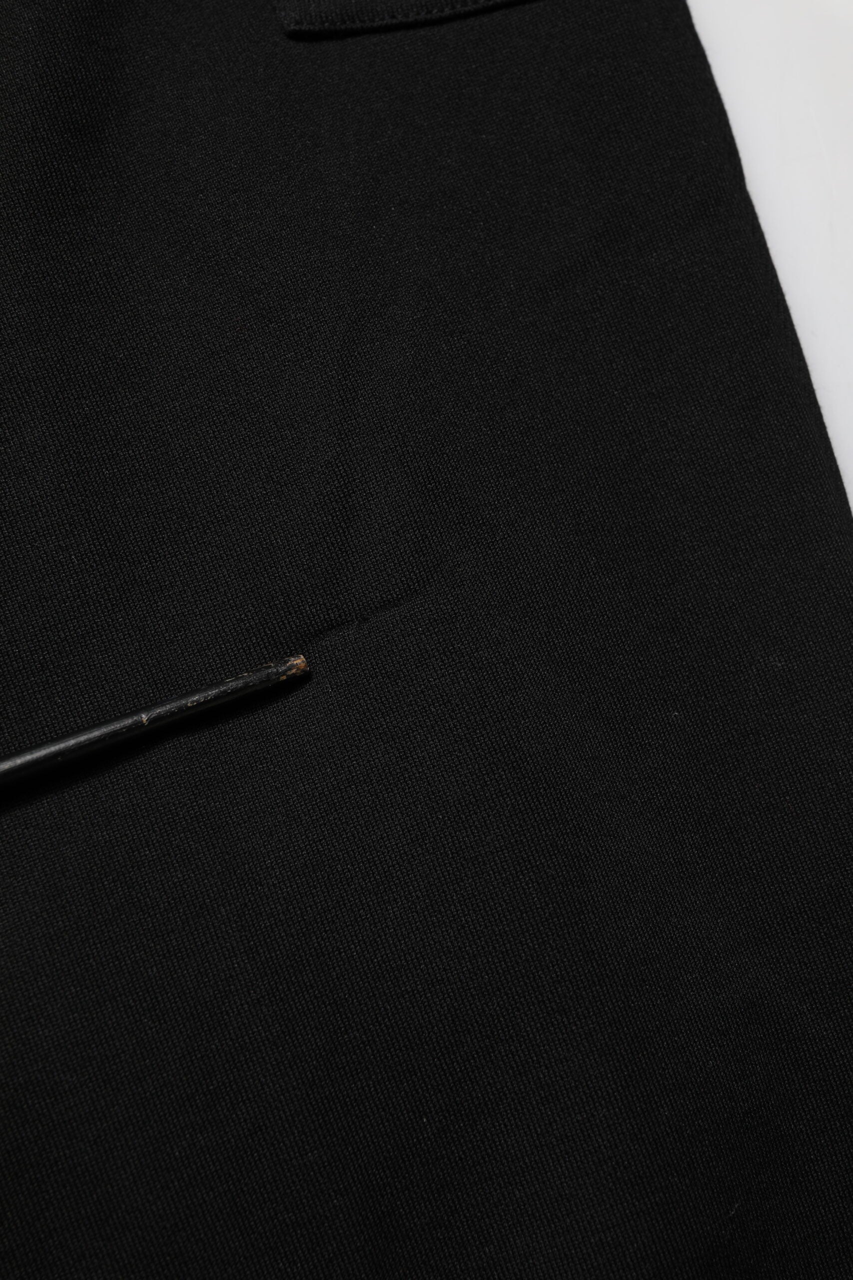 Black Cotton Blend Cargo Joggers Drawstring Pants