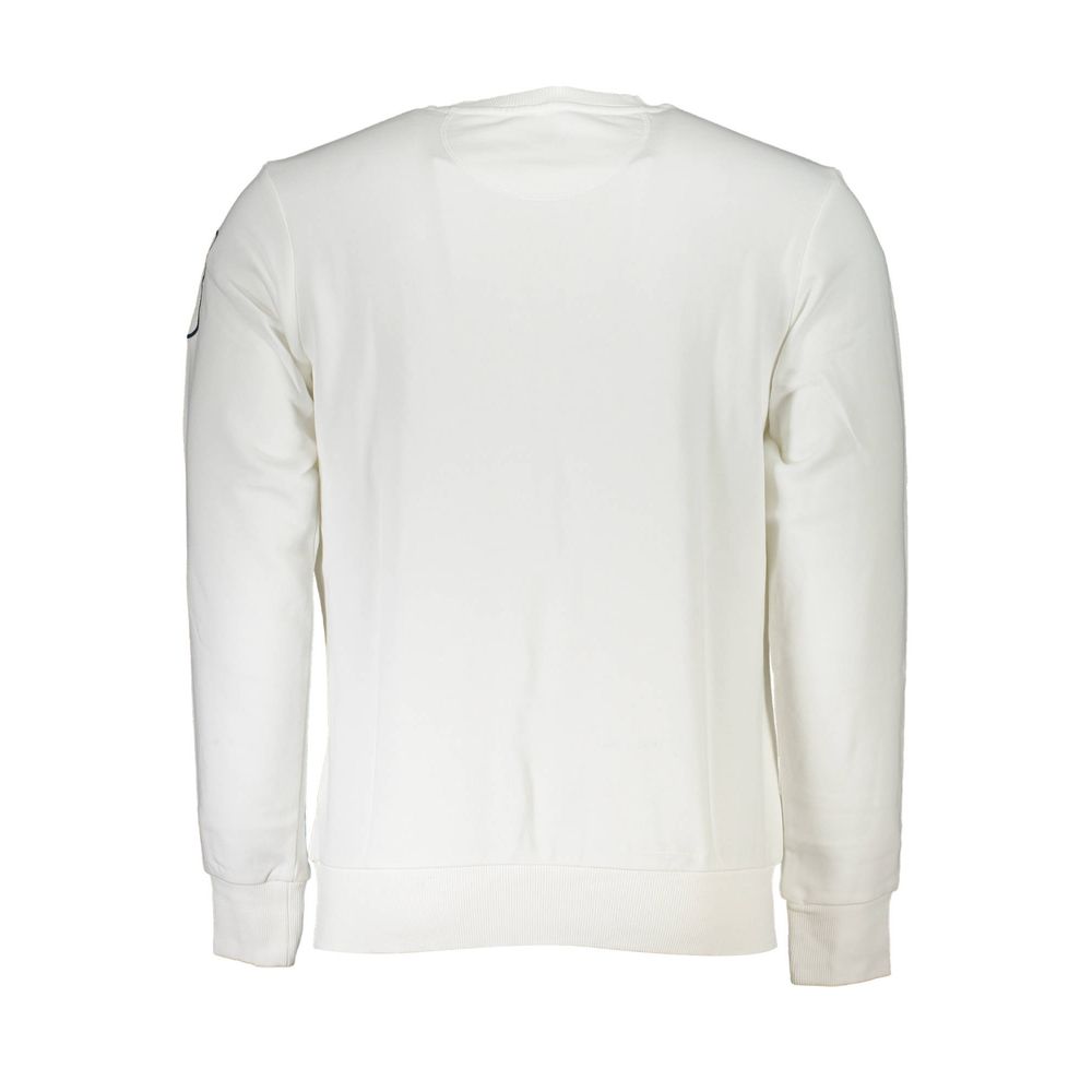 White Cotton Men's Sweater