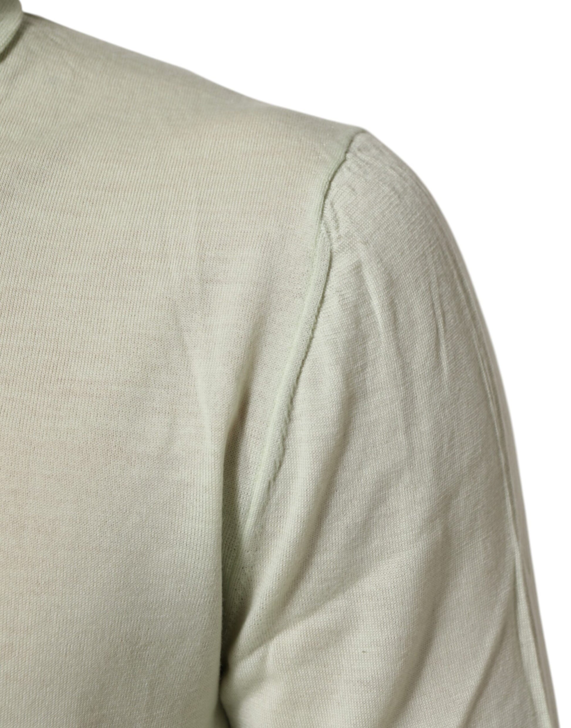 Light Green Logo TurtleNeck Pullover Sweater