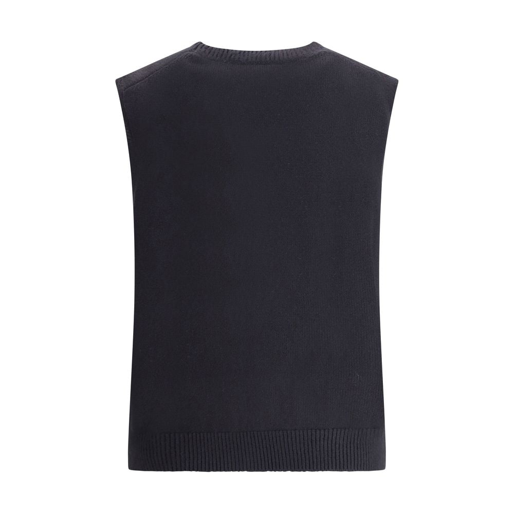 Crewneck Tank Top in silk