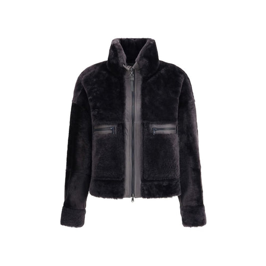 Black Leather Coat