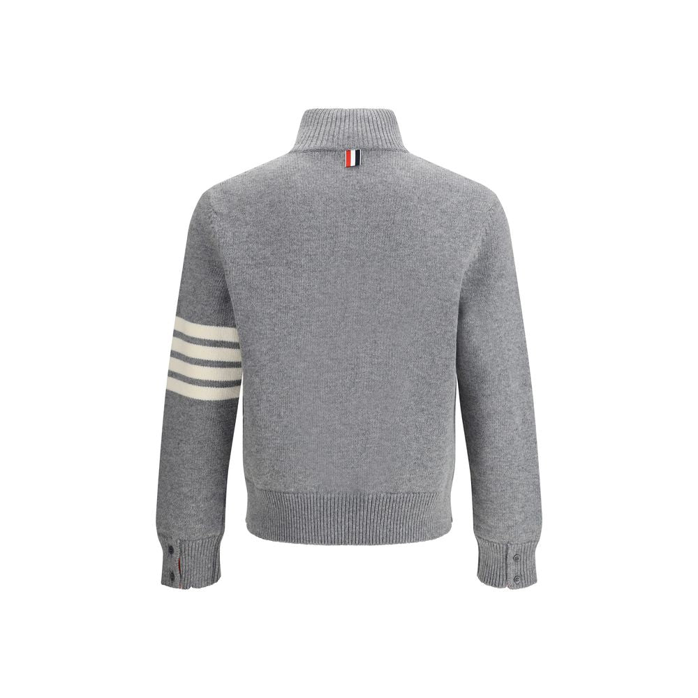 Gray Fleece Wool Sweatshirt