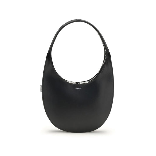 Black Leather Shoulder Bag