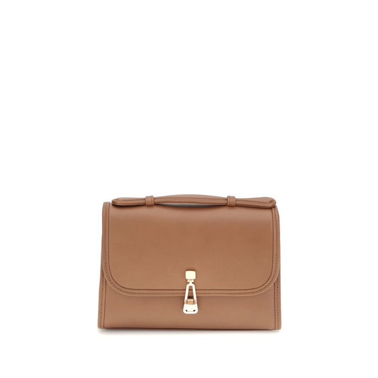Brown Leather Shoulder Bag